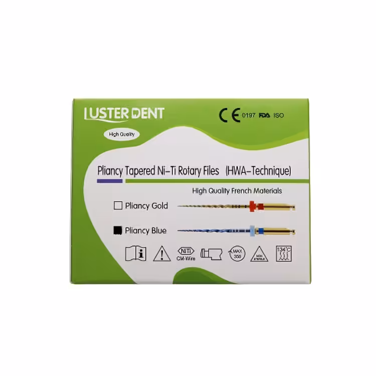 فایل روتاری بلو لاستردنت Pliancy Blue LusterDent
