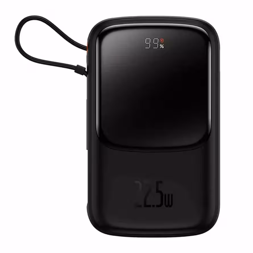 پاور بانک بیسوس Qpow Pro Digital Display 22.5w 10000mAh Type-C