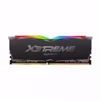 رم کامپیوتر او سی پی سی DDR4 تک کاناله 3600مگاهرتز مدل X3TREME RGB CL18 Black ظرفیت 8 گیگابایت