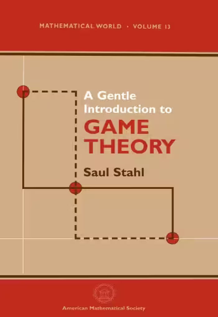 خرید و دانلود نسخه کامل کتاب A Gentle Introduction to Game Theory