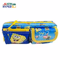 جامدادی دو زیپ و دو جیب طرح باب اسفنجی 3066sevil