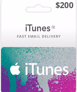 گیفت کارت آیتونز 200 دلاری آمریکا