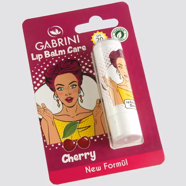 بالم لب ضدآفتاب دار گابرینی مدل NEW FORMUL رایحه ی گیلاس
