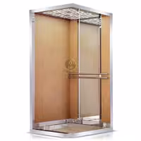 کابین آسانسور MDF استیل کد 10412