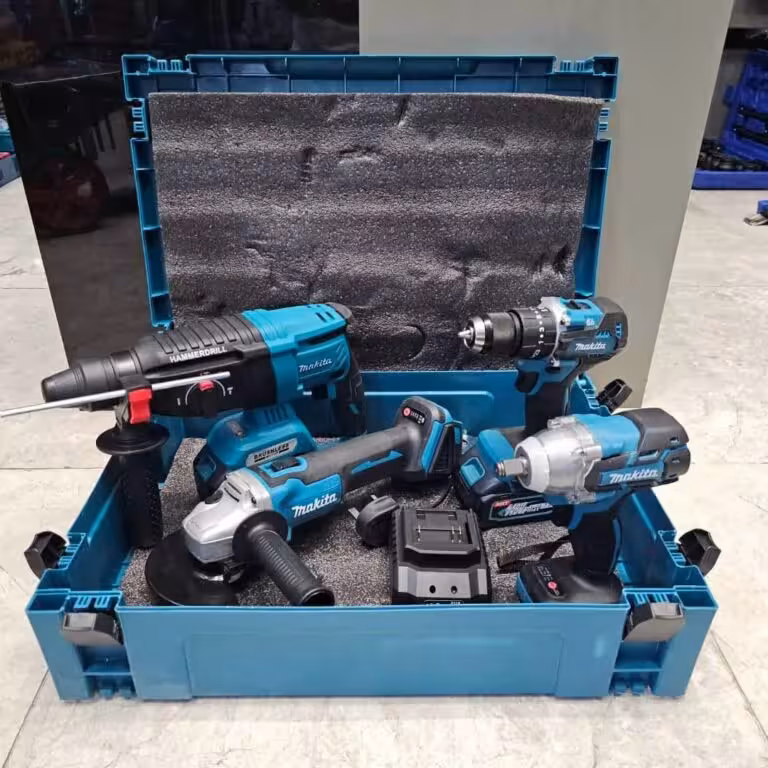 مجموعه چهار عددی شارژی براشلس 148 ولت طرح ماکیتا مدل Kit-4H