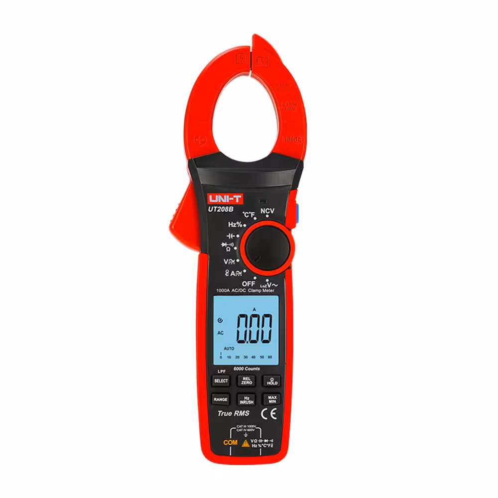 کلمپ متر دیجیتال 1000 آمپر یونیتی کد UT208B