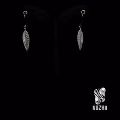 گوشواره نقره زنانه کدgn1012