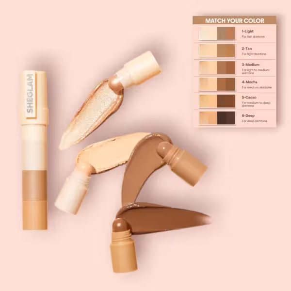 کانتور و کانسیلر قلمی 4 در 1 شیگلم