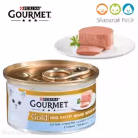 کنسرو پته گربه گورمت گلد ماهی تن