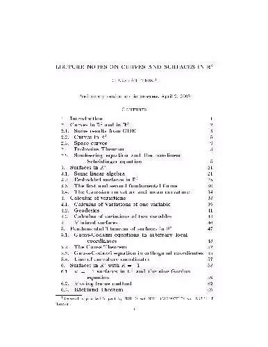 خرید و دانلود نسخه کامل کتاب Curves and Surfaces 001