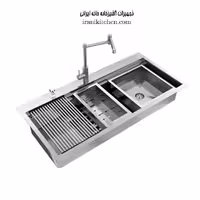 سینک میکس پلاس دست ساز توکار مدل BCN-104