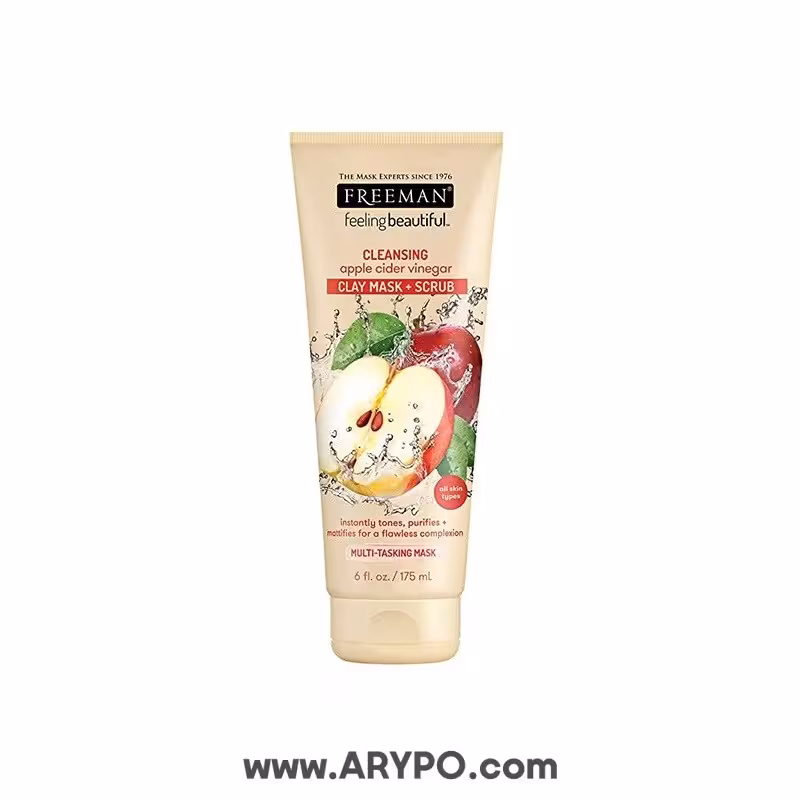 ماسک صورت چهار کاره فریمن مدل سرکه سیب