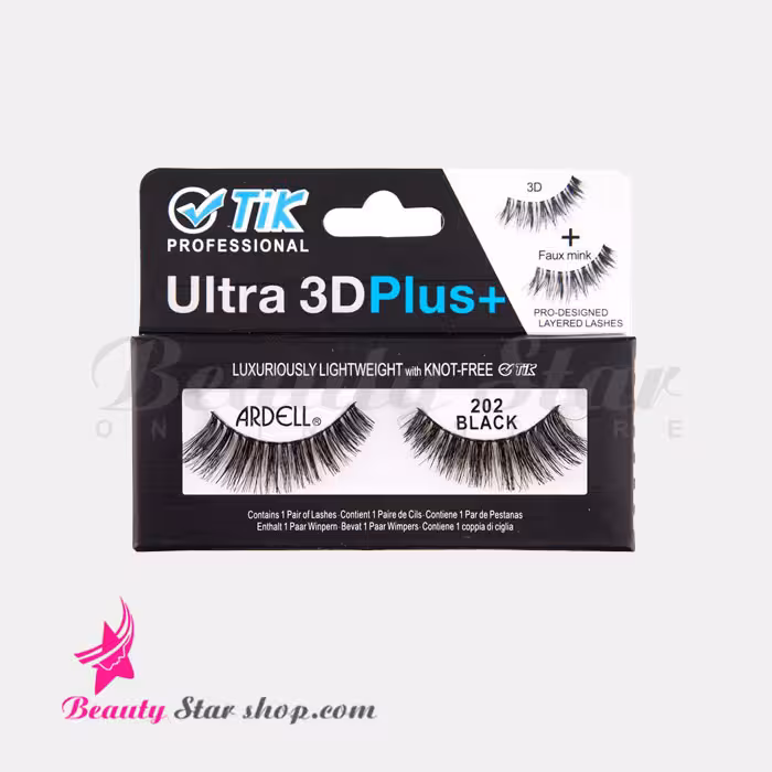 مژه مصنوعی سه بعدی تیک مدل 202