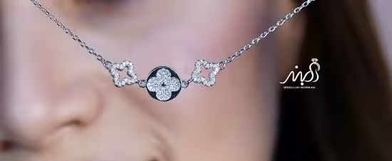 💍دستبند اسپورت ونکلیف خاص و زیبا ، نقره عیار 925 (D_7193)