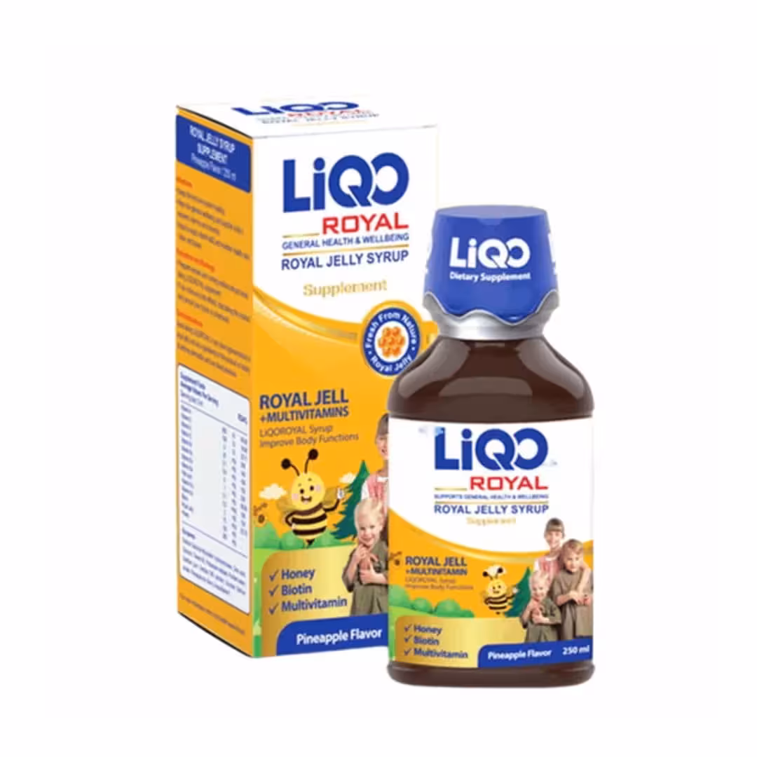 شربت liqo royal ابیان فارمد حجم 250 میل