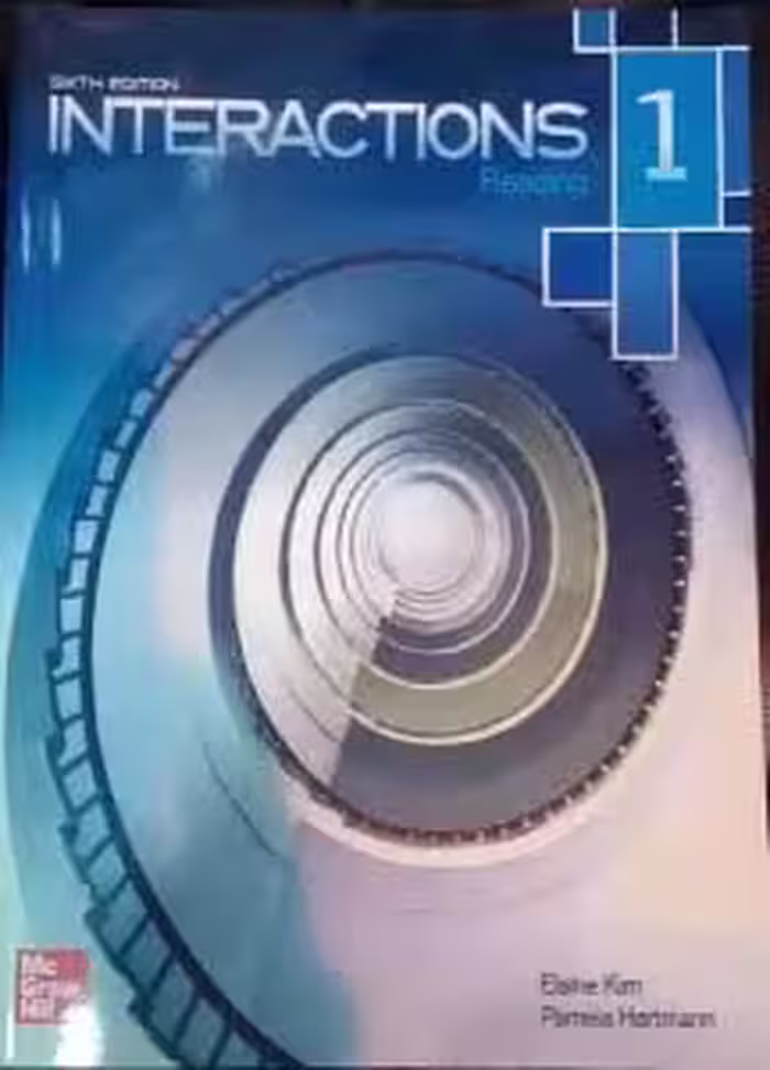 کتاب Interaction reading 1 sixth edition