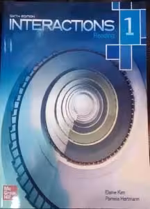 کتاب Interaction reading 1 sixth edition