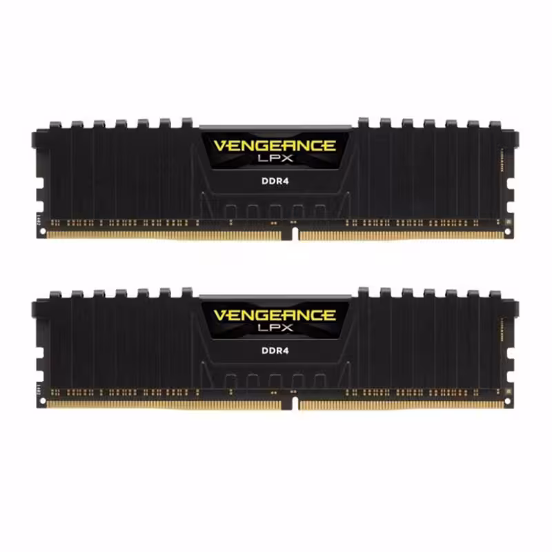 رم کامپیوتر DDR4 دو کاناله 3600 مگاهرتز CL18 کورسیر مدل Vengeance LPX ظرفیت 16 گیگابایت