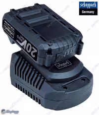 ست باتری شپخ مدل 7909205704 20 ولت 2 آمپر Li-Ion و شارژر