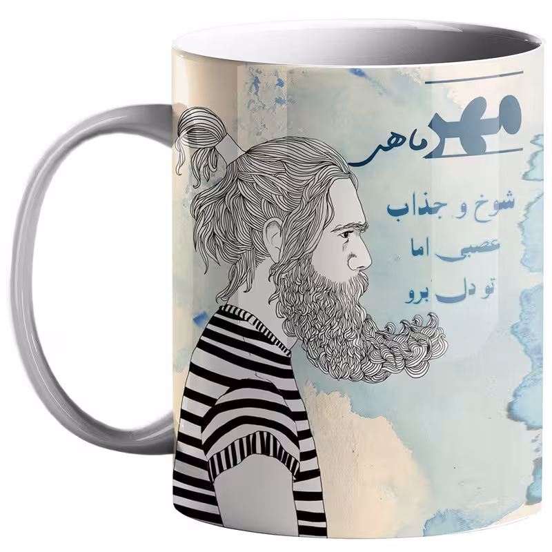 خرید ماگ-لیوان ماه تولد مهر کد tm54