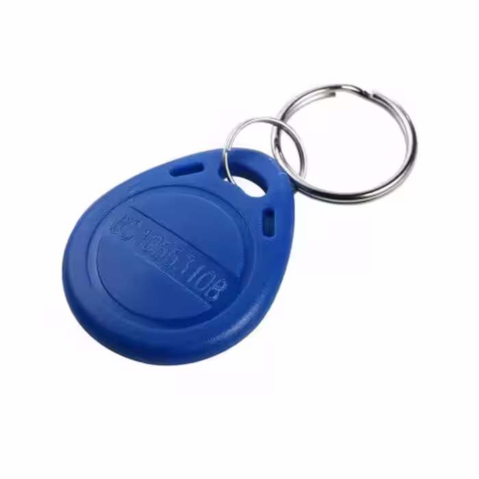 تگ RFID 125KHZ آبی مدل جاسوئیچی