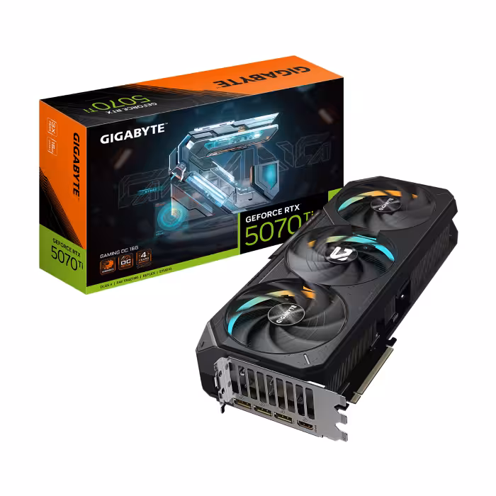کارت گرافیک گیگابایت مدل GeForce RTX™ 5070 Ti GAMING OC 16G
