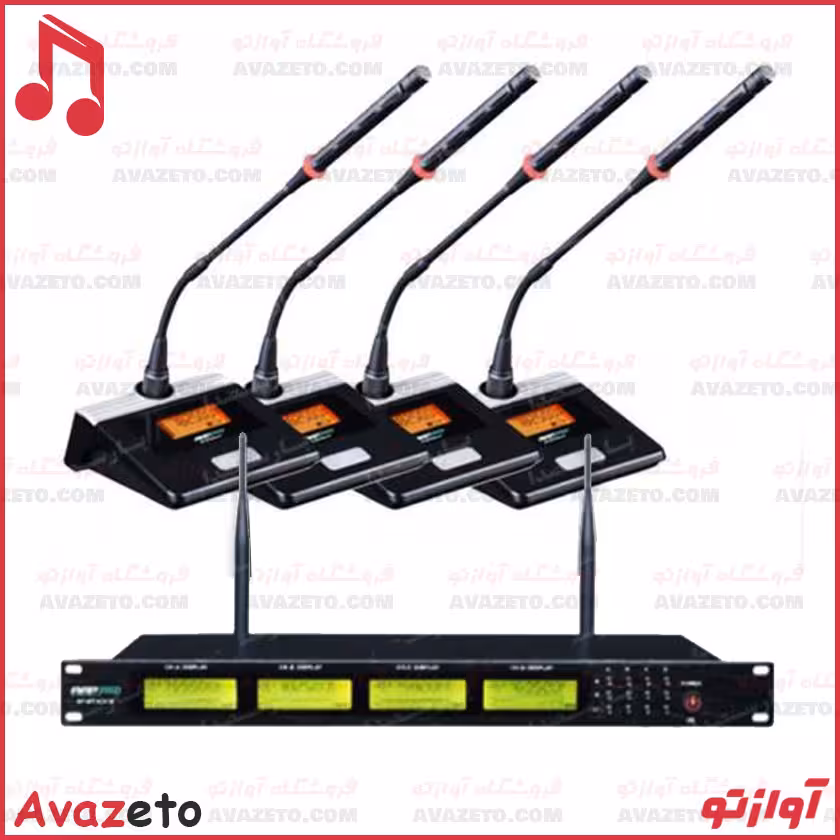 میکروفن رومیزی و کنفرانسی آسیا امپ AP-MT4CH D