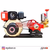 موتور پمپ و سمپاش زنبه ای کاما 7 اسب با پمپ 90 بار میتسوبیشی