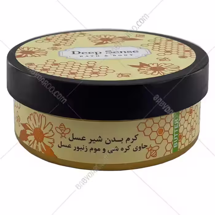 کرم بدن شیر و عسل دیپ سنس سی گل مناسب پوست بسیار خشک