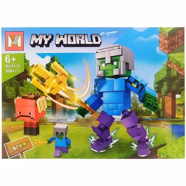 لگو ماینکرفت 306 تکه کد MG833D