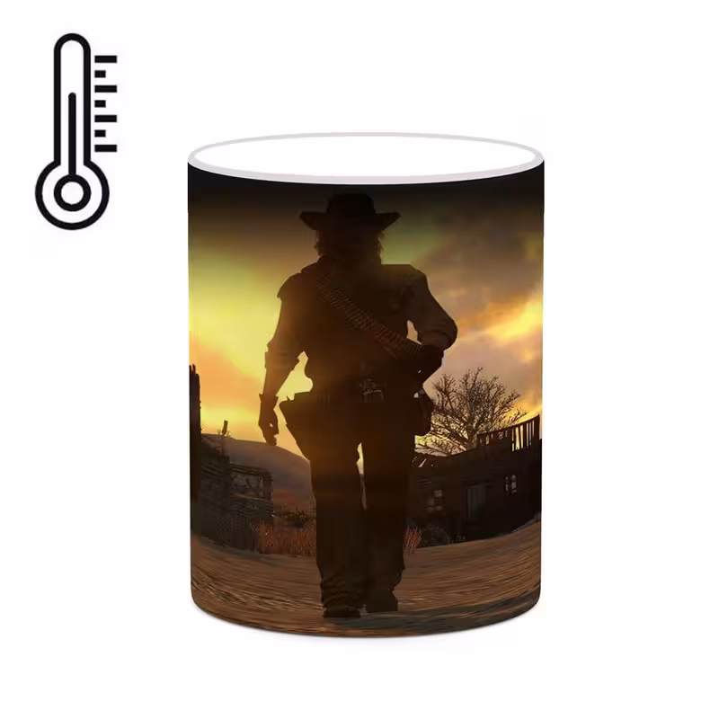 ماگ حرارتی   بازی رد دد Red Dead Redemption کد mgh30092
