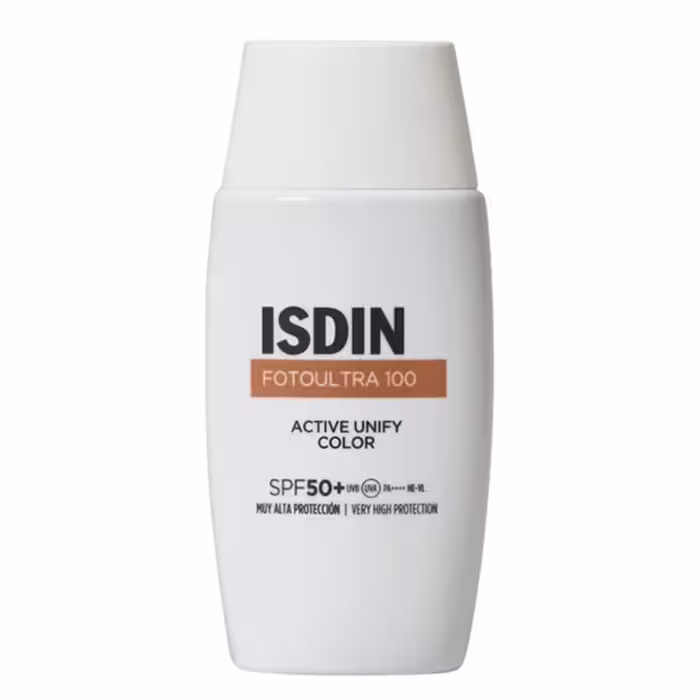 ضدآفتاب اکتیویونیفای spf50 رنگی ضدلک و پیشگیری از لک