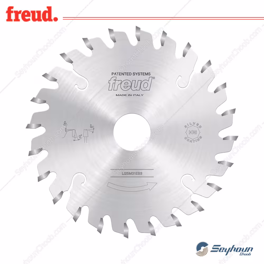 تیغ الماسه اره خط زن قطر 12 سانتی متر 24 دندانه فرود مدل LI25M31EB3