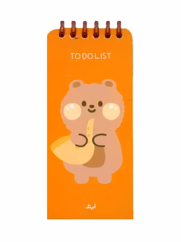 دفتر to do list طرح حیوانات کد 651412