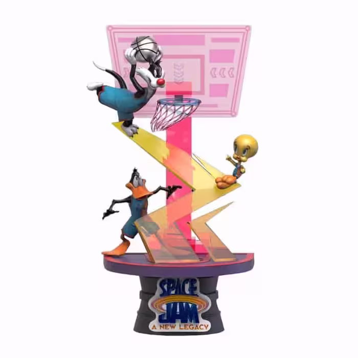 فیگور سیلوستر، توئیتی و دافی داک از فیلم Space Jam 2 برند Beast Kingdom