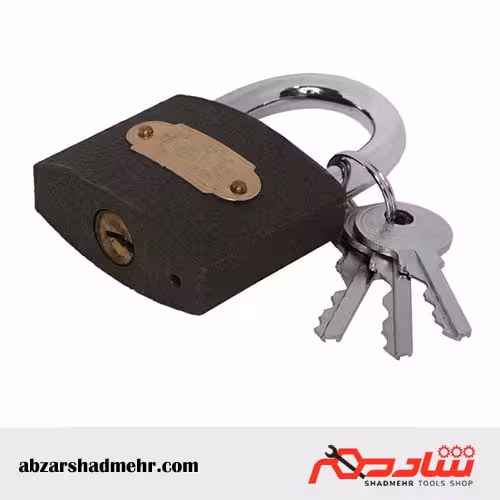 قفل آویز طوسی سایز 50