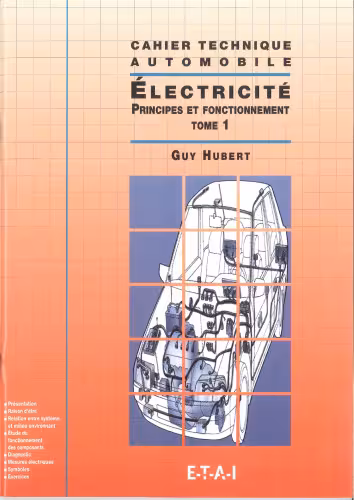 خرید و دانلود نسخه کامل کتاب Electricité : Tome 1 - Principe de fonctionnement