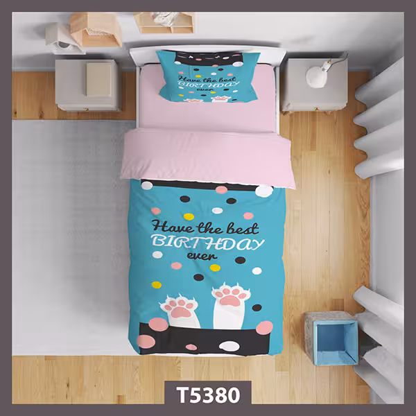 روتختی کودک طرح پنجه گربه کد T5380