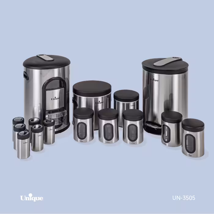 سرویس14پارچه استیل یونیک کد محصول: UN-3505