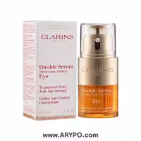کرم دور چشم کلارنس مدل DOBLE SERUM