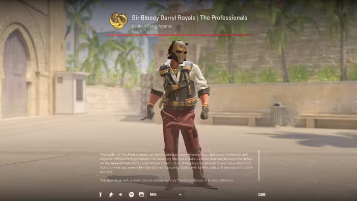 Sir Bloody Darryl Royale | The Professionals