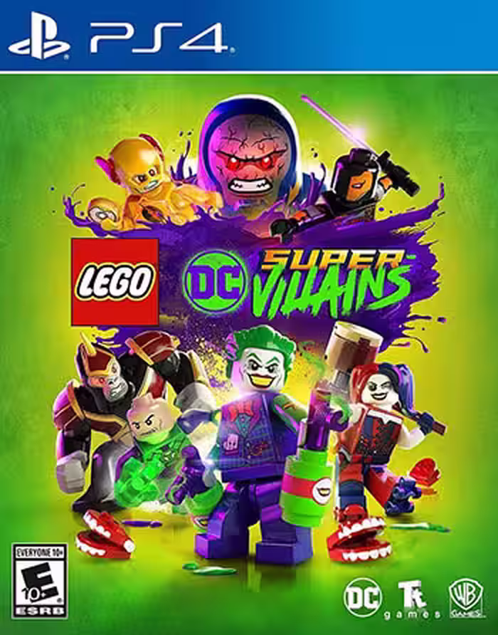 بازی پلی استیشن 4 نسخه رایتی نسخه هک‌شده بازی LEGO DC Super-Villains ps4