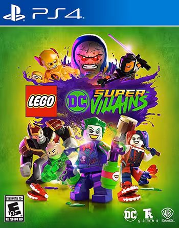 بازی پلی استیشن 4 نسخه رایتی نسخه هک‌شده بازی LEGO DC Super-Villains ps4