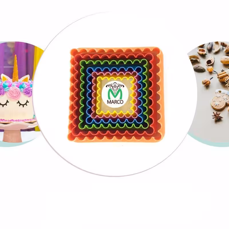 کاتر پلاستیکی شش عددی (مربع)