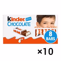 شکلات کیندر کودک 8 عددی باکس 10 عددی kinder