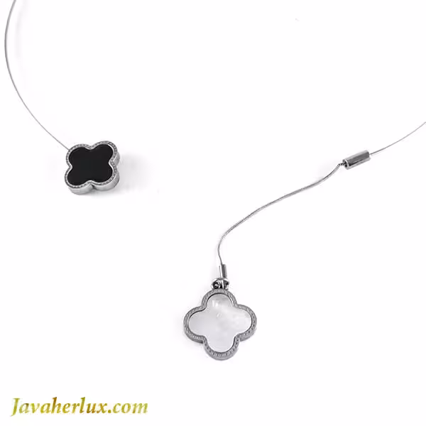 گردنبند طوق زنانه ونکلیف مدل سالویا _ کد : 200091