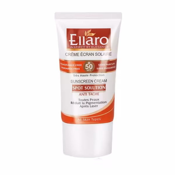 ضد آفتاب ضد لک spf50 اسپات سولوشن الارو
