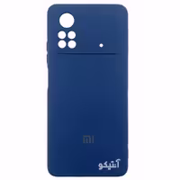قاب سیلیکونی محافظ لنزدار High copy مناسب برای Xiaomi Poco X4 Pro-سرمه ای