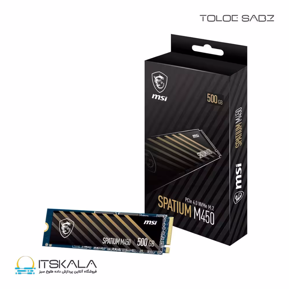 قیمت و خرید حافظه SSD M.2 ام اس ای SPATIUM M450 ظرفیت 500 گیگابایت | ITSKALA