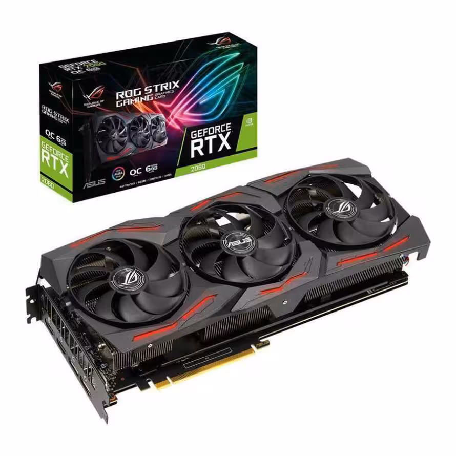 کارت گرافیک ایسوس ROG STRIX RTX 2060 O6G EVO GAMING
